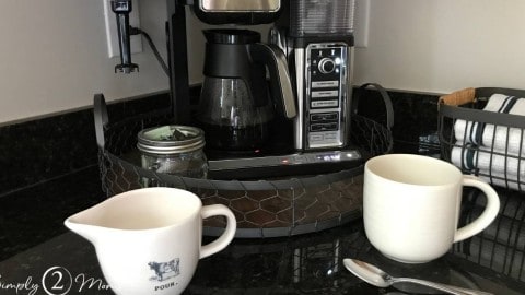 counter top coffee bar