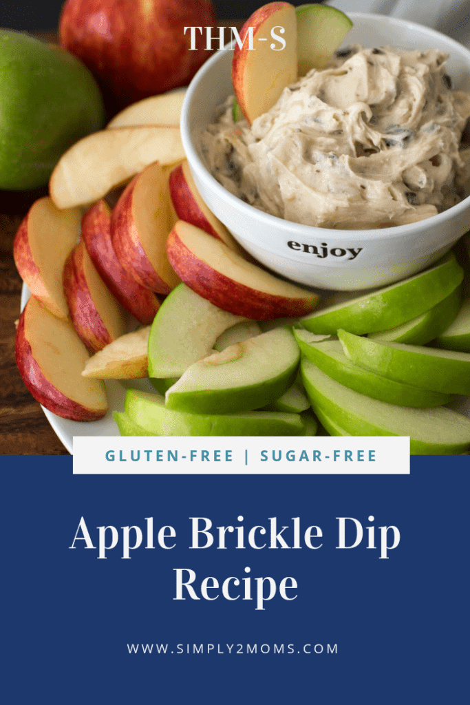 Apple Brickle Dip Sugar Free THMS Simply2moms