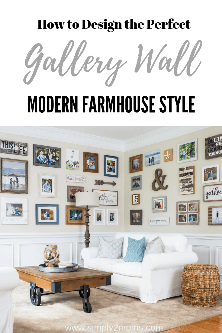 How to Create a Large Farmhouse Gallery Wall – Simply2moms