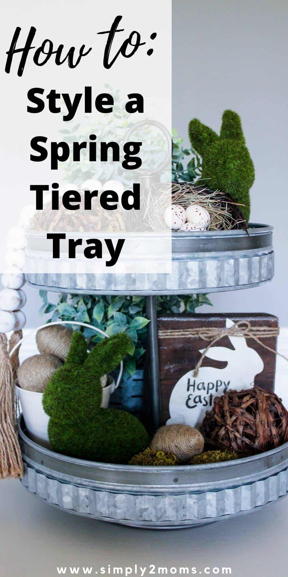 How to Decorate Farmhouse Trays for Spring Simply2moms