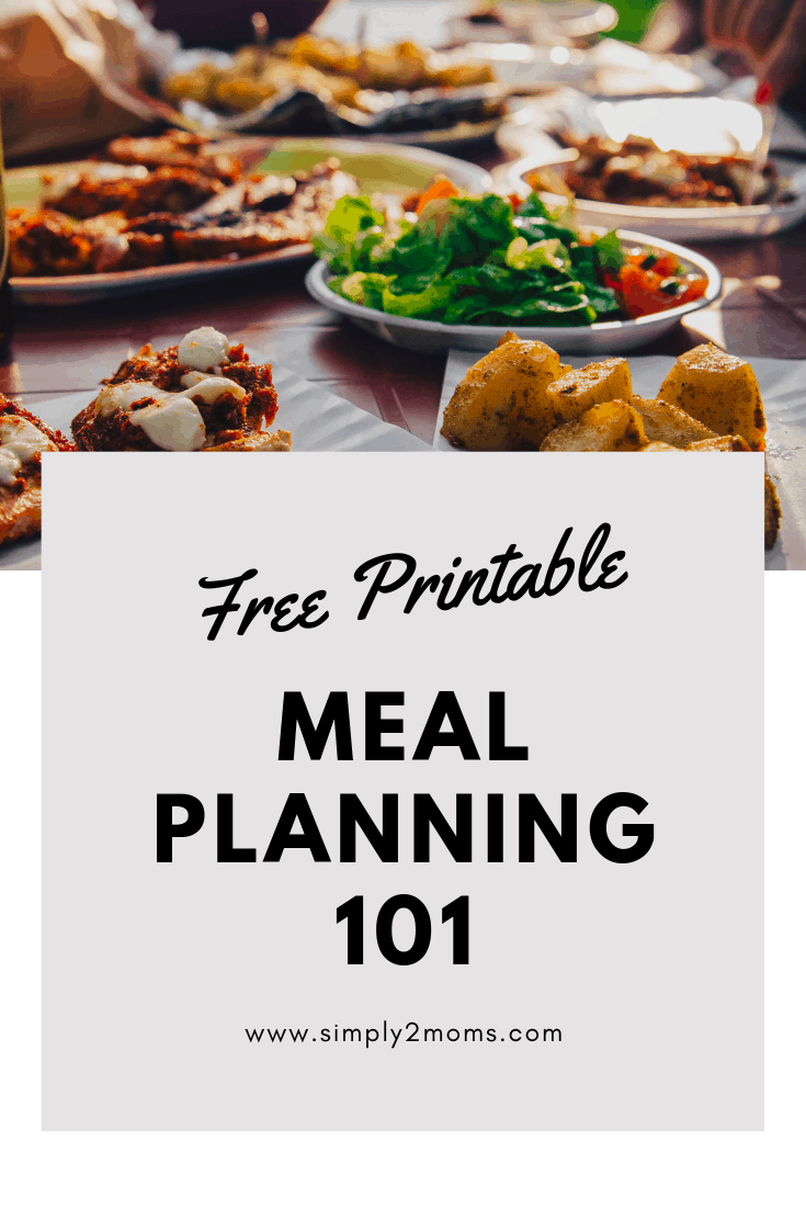 How to Develop a Weekly Meal Plan – Simply2moms