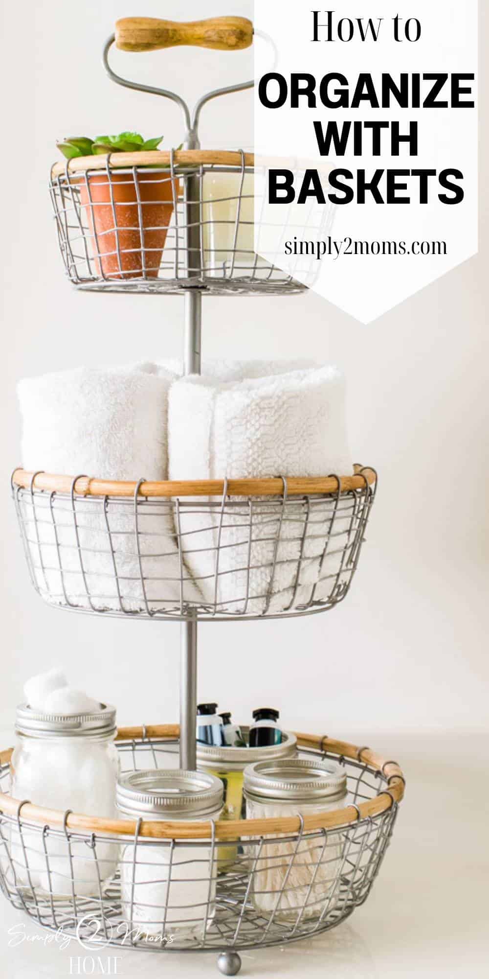 15 Simple Ways to Organize with Decorative Baskets