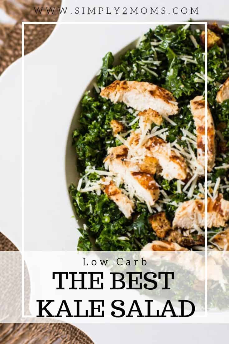 Kale Salad with Grilled Chicken THM S Simply2Moms