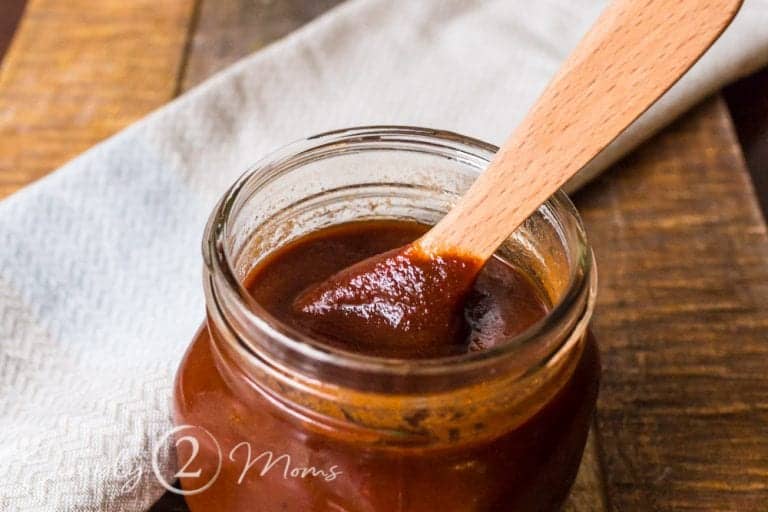 The Best Sweet & Smoky Low Carb BBQ Sauce THMFP Simply2moms