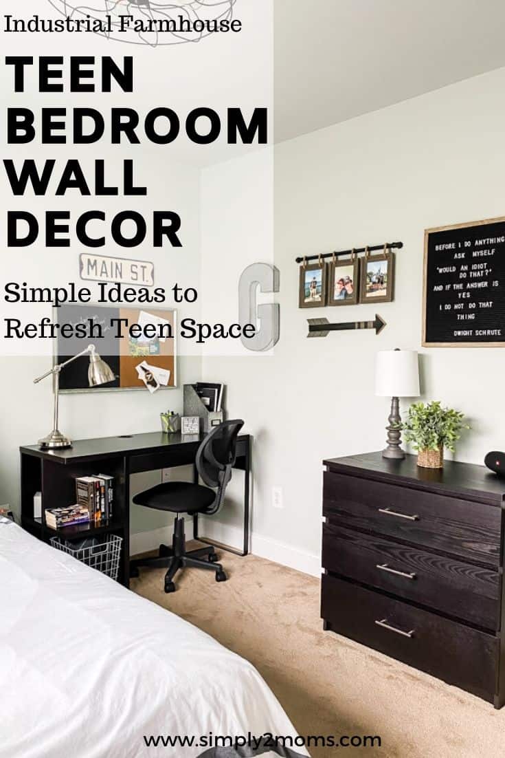 Simple Ideas for a Teen Boy Bedroom Wall Décor Simply2moms
