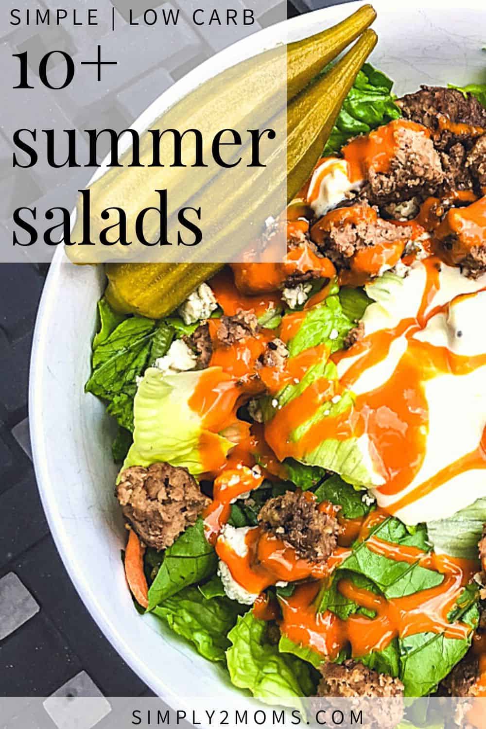 11 Simple & Delicious Keto Salad Ideas You'll Love! THMS