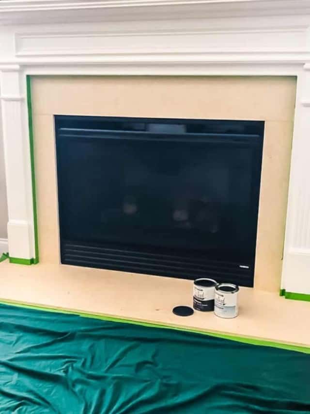 Update an Old Gas Fireplace story Simply2moms