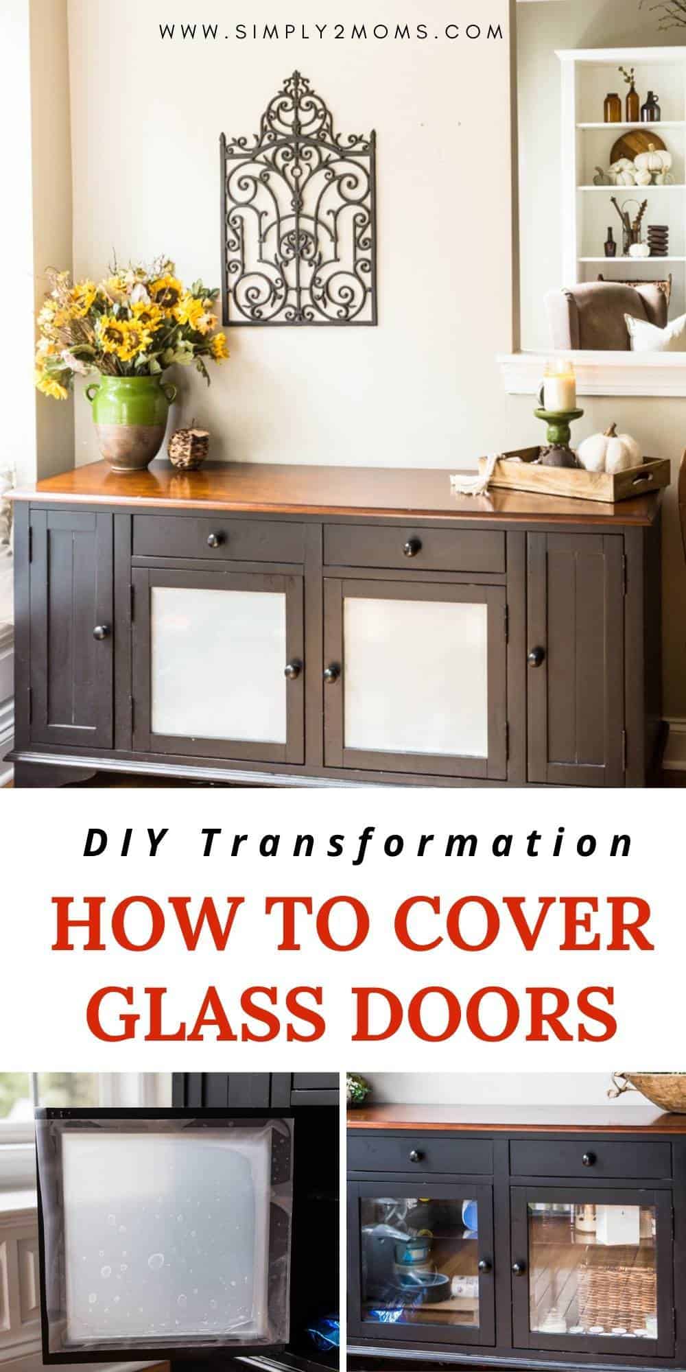 How to Cover Glass Doors with Window Film Simply2moms