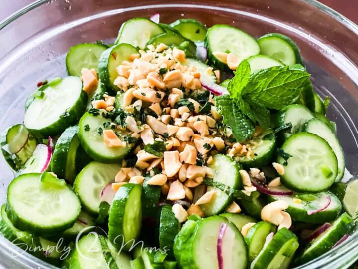 The Best Keto Vietnamese Cucumber Salad THM S