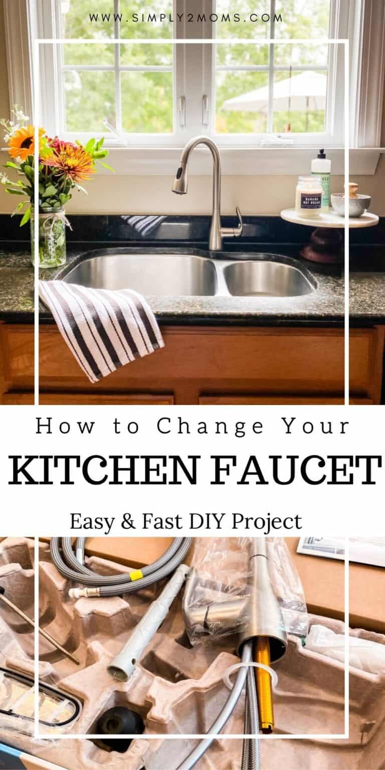 How to Remove and Replace Your Kitchen Faucet Simply2moms