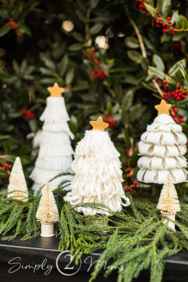 How to Make a Simple DIY Yarn Christmas Tree – Simply2moms