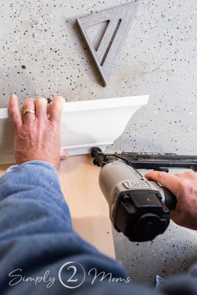 How to Build a Custom Wood Window Valance with Moulding