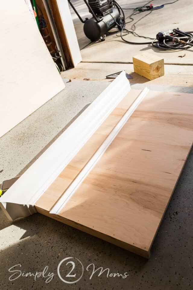 How to Build a Custom Wood Window Valance with Moulding