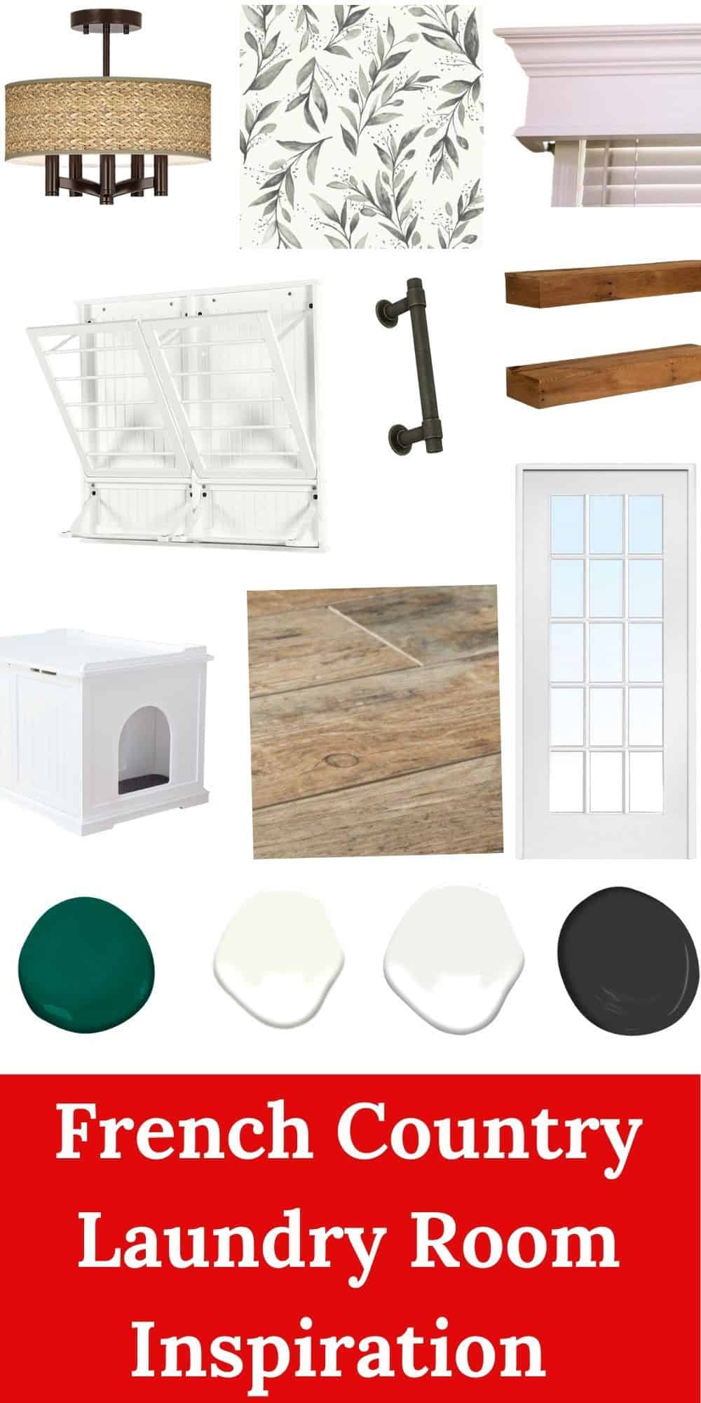 French Country Laundry Room Inspiration Board – Simply2moms