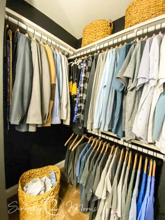 How to DIY a Main Bedroom Closet for Less than $250