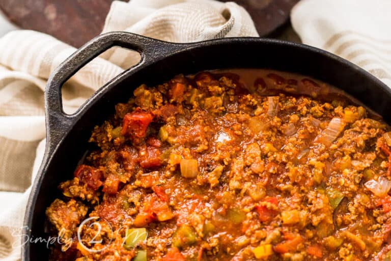 The Best All Meat Chili Keto THMS Simply2moms