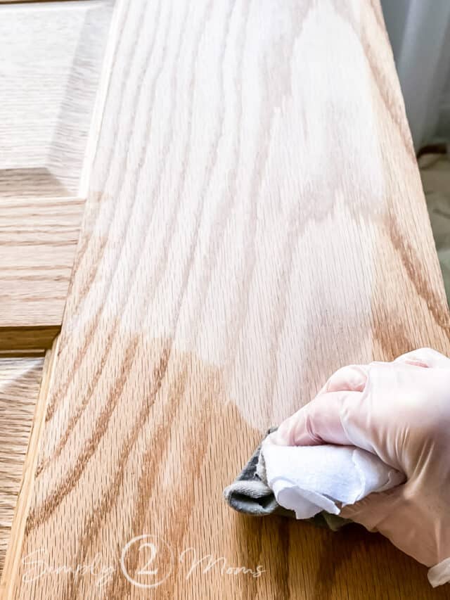 The Best Way to Stain a Custom Wood Door Simply2moms