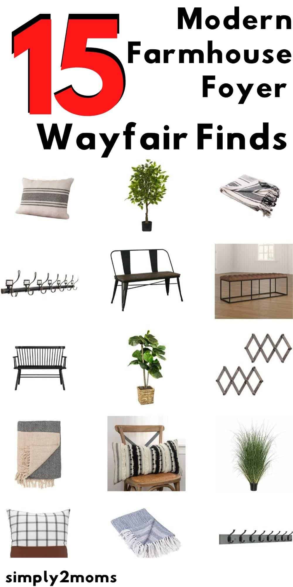 The Best Ideas to Update An Entryway with Wayfair Finds Simply2moms