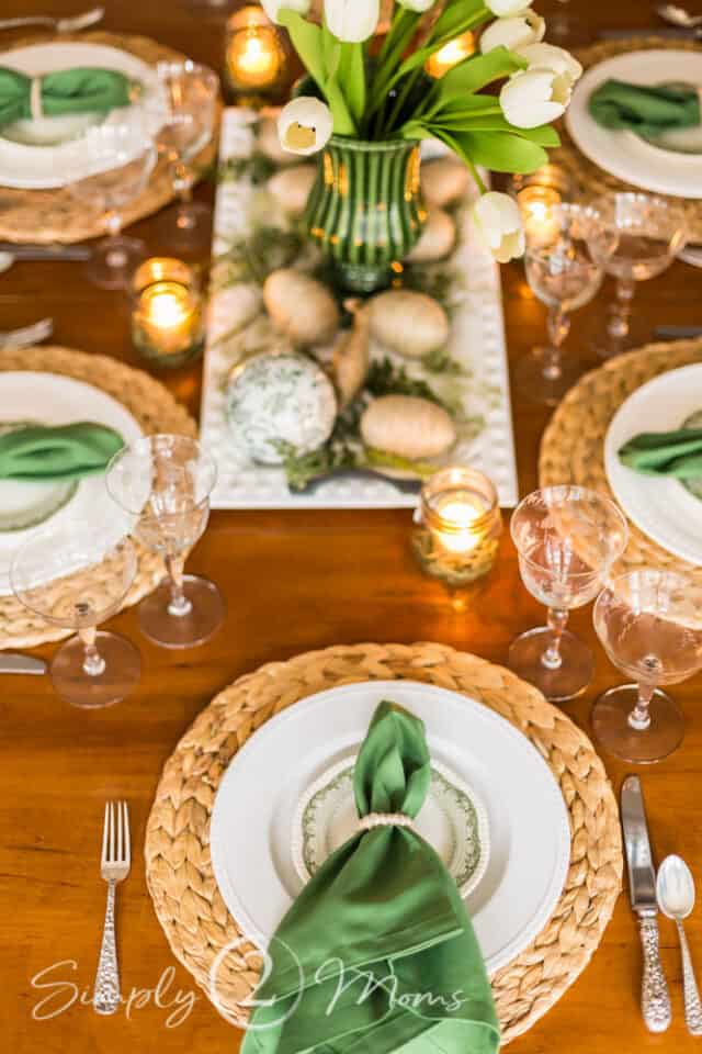 How To Style a Simple Natural Spring Table – Simply2moms