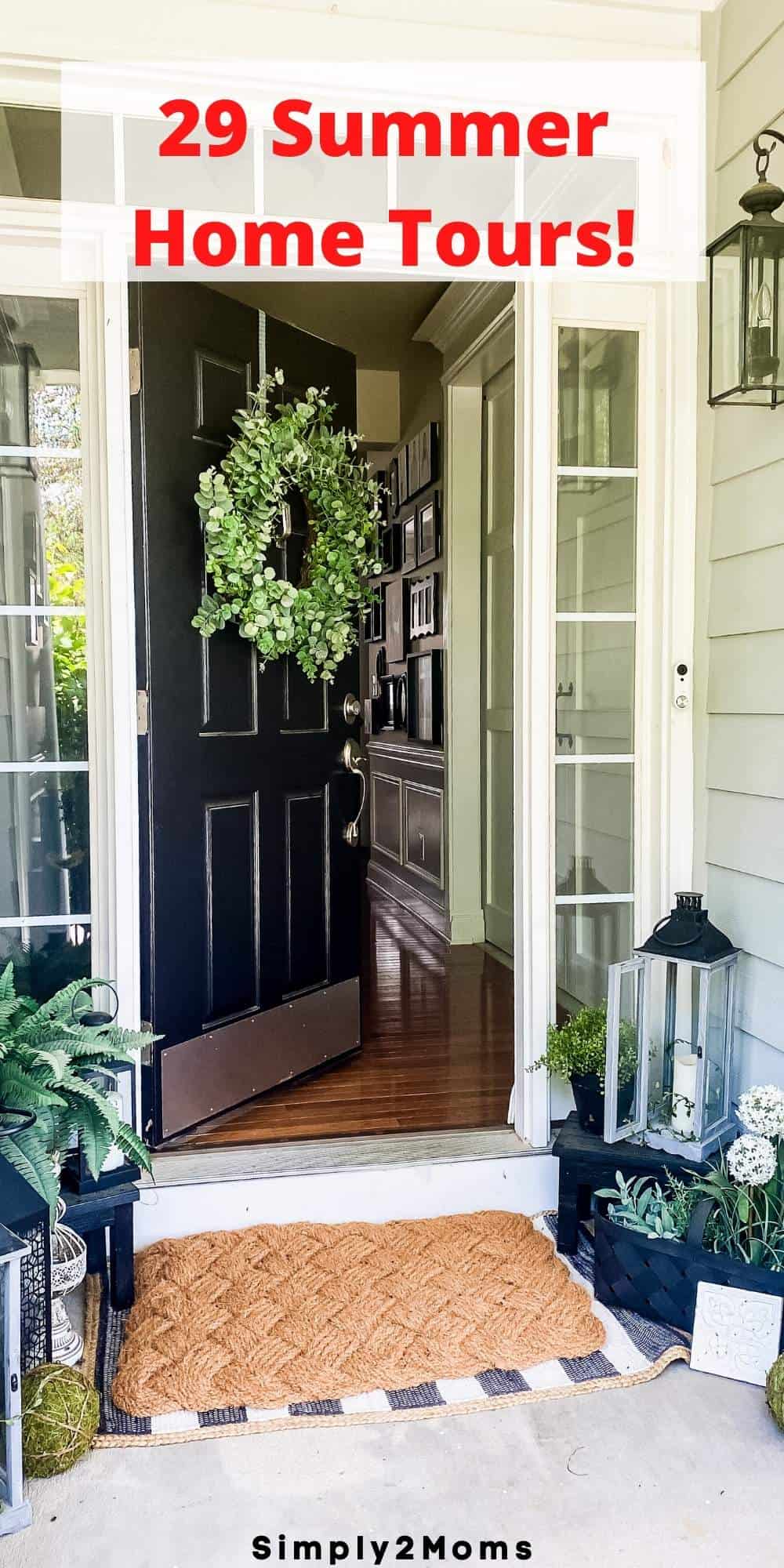 Summer Home Tour and Simple Summer Decorating Ideas – Simply2moms