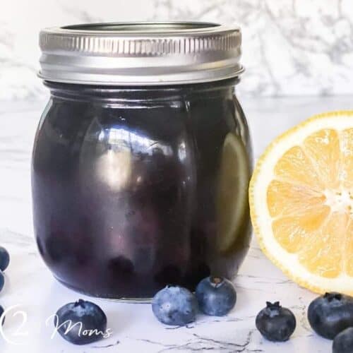 Easy Blueberry Simple Syrup No Sugar Added! Simply2moms