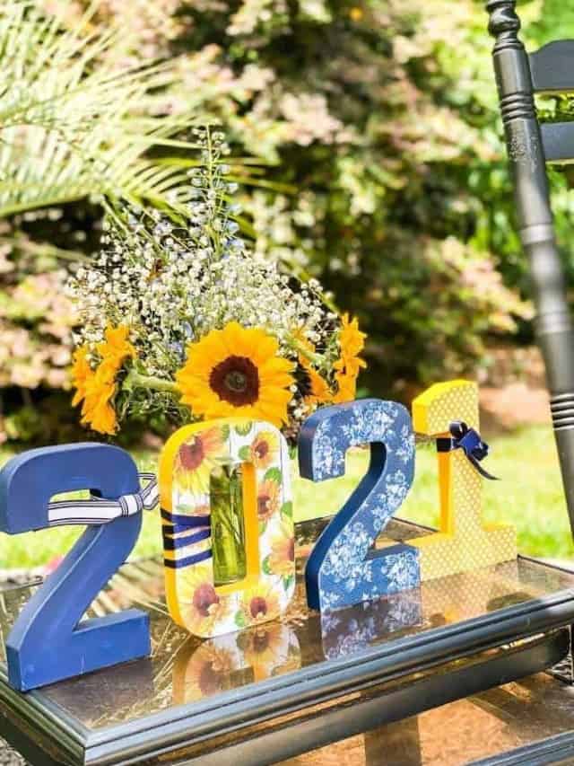 Sunflower Graduation Party story Simply2moms