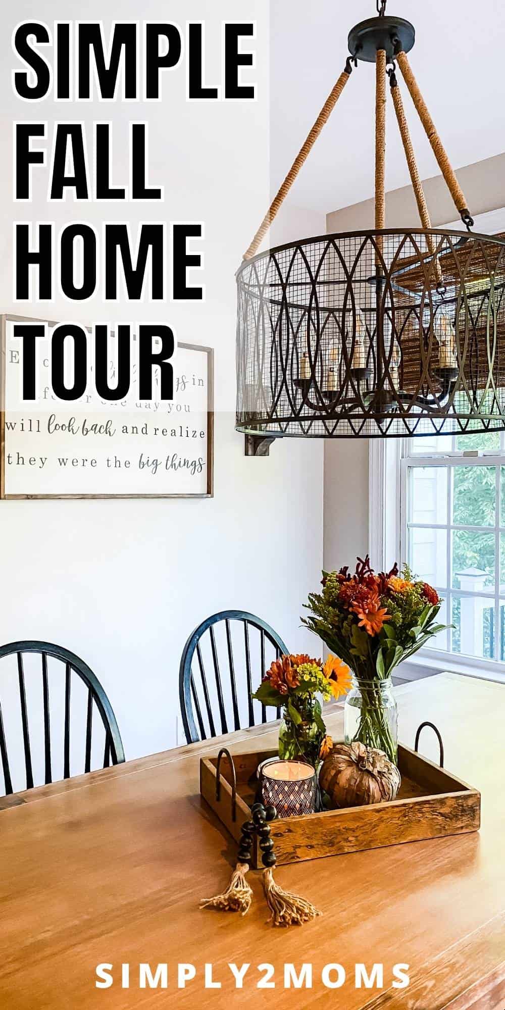 Wait Until You See This Simple Fall Home Tour – Simply2moms