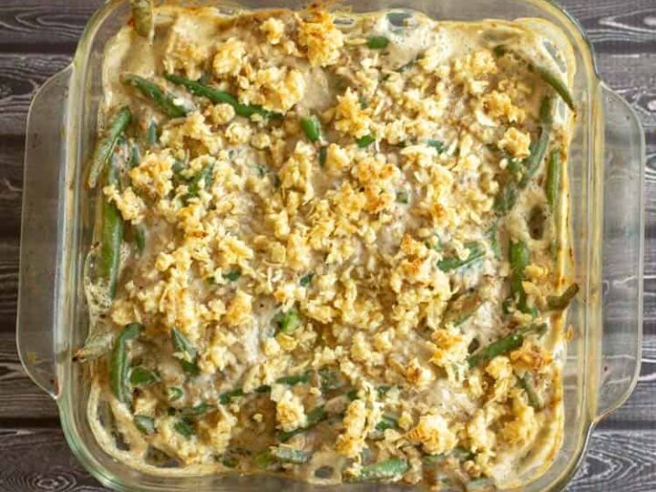 Image for Keto Green Bean Casserole - Low Carb, Gluten-Free THM S