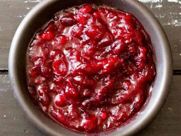 Image for Four Ingredient Sugar Free Cranberry Sauce - Low Carb THM FP