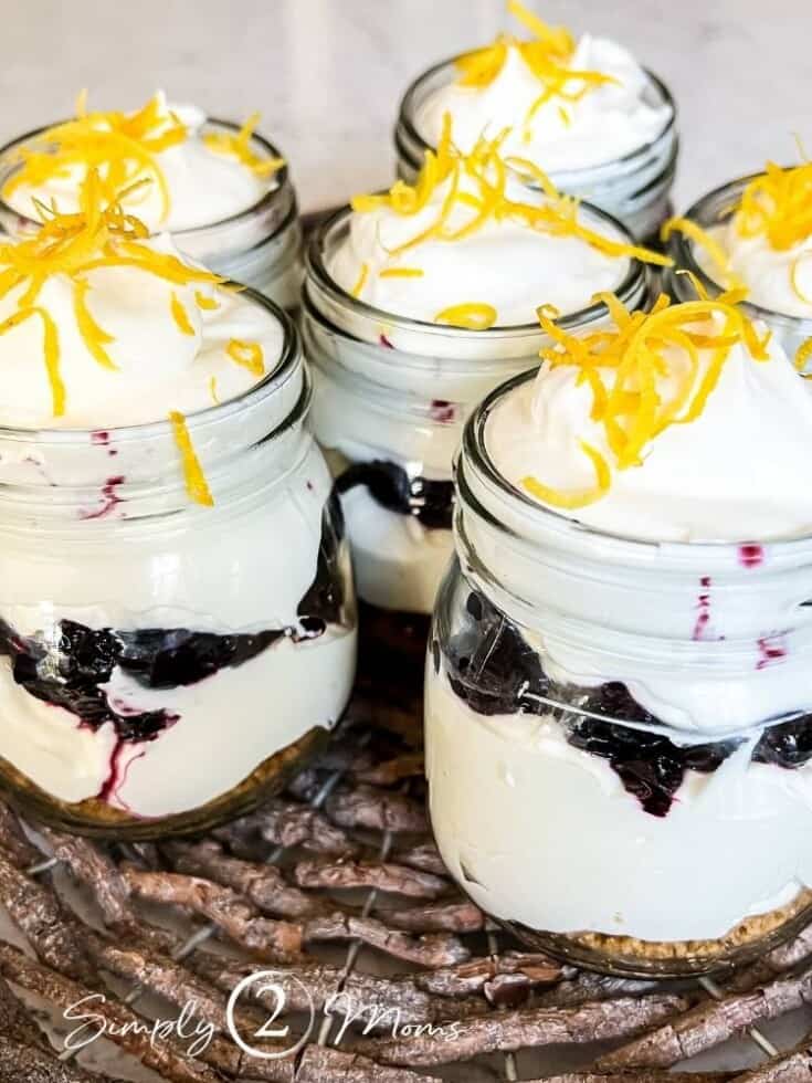 The Best Blueberry Lemon Delight Parfait Simply2moms