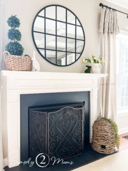 Wait Until You See This Family Room Decorated for Spring!