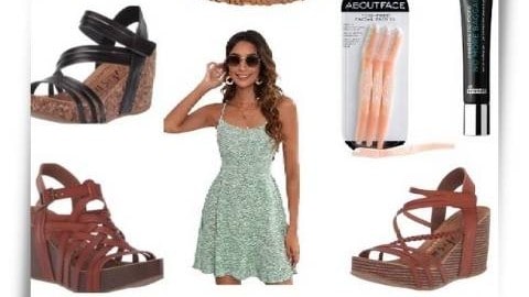 featured image of shopping collage for Friday favorites