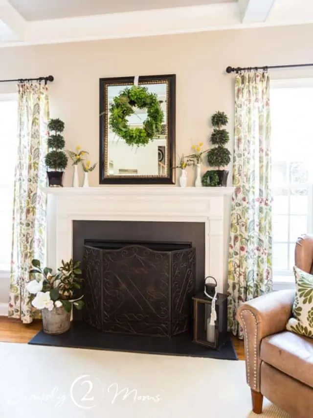 Spring Fireplace Decor: 10 Fresh & Fabulous Ideas You Can Use!