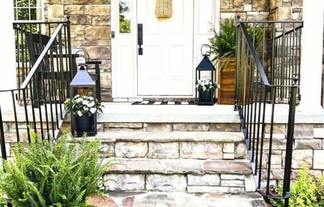 affordable small front porch ideas for summer