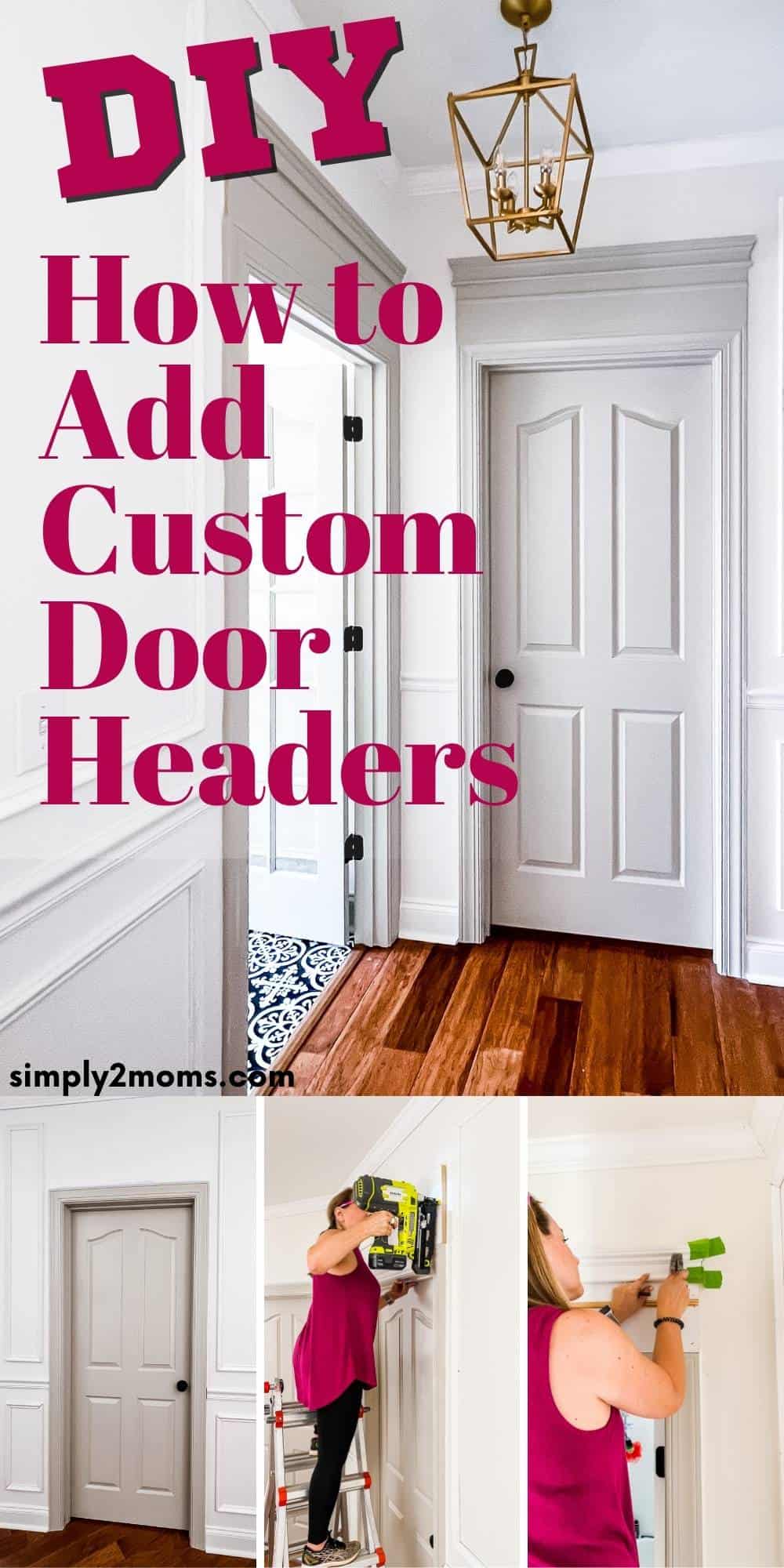 How to Make Your Doors Look Custom by Installing Door Headers