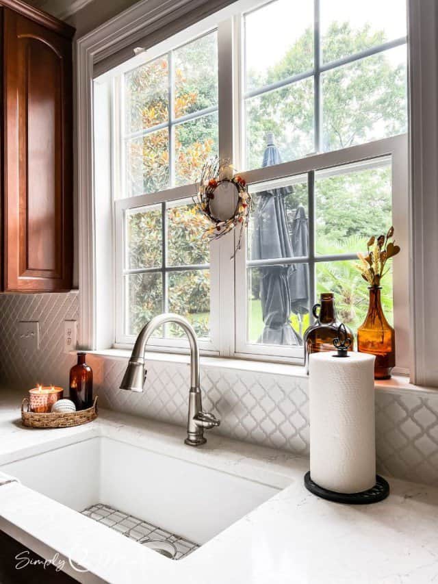 How to Update a Kitchen with Cherry Cabinets Without Painting