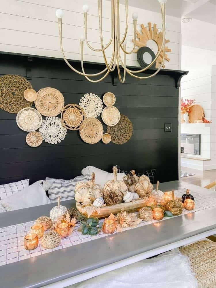 fall boho decor from Jen at Tatertots and Jellow