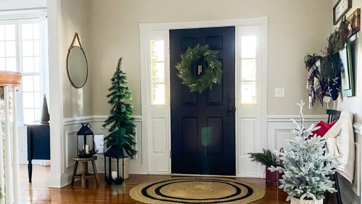 view of front door and foyer area blog post feature photo