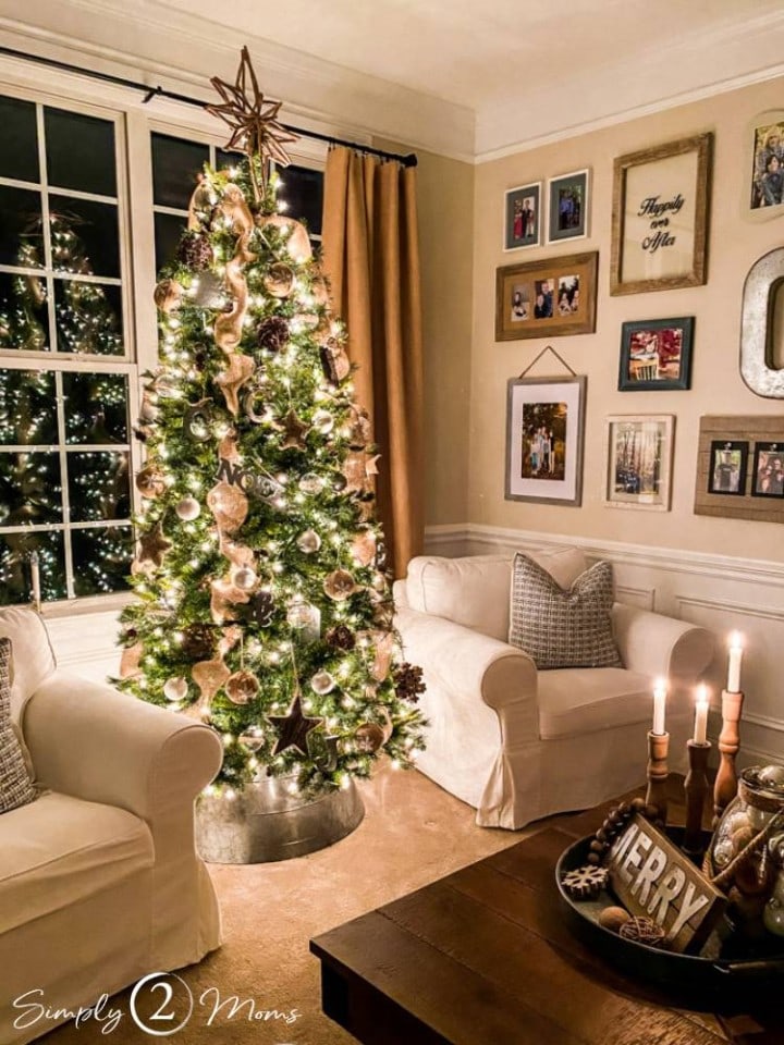9 Easy Ideas to Decorate a Neutral Christmas Tree on a Budget