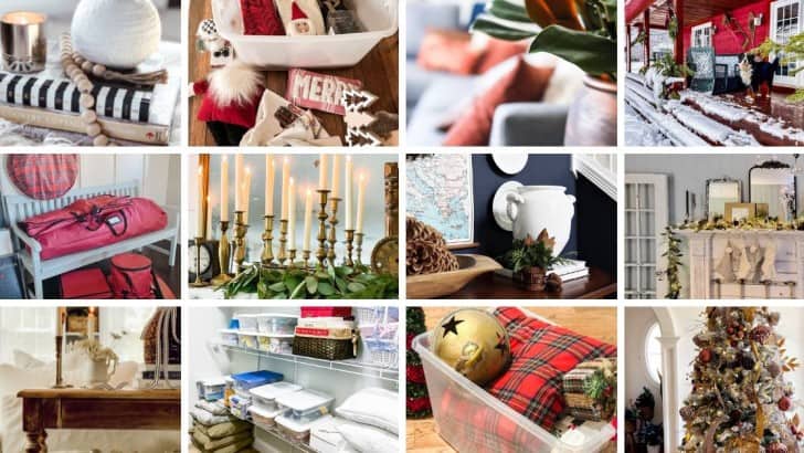 collage of photos from each bloggers article for round up feature