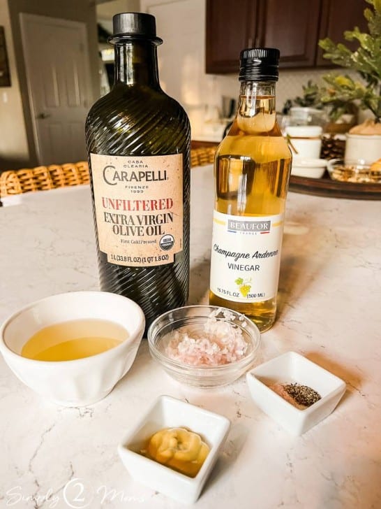 Pear Champagne Vinaigrette Dressing Simply2moms