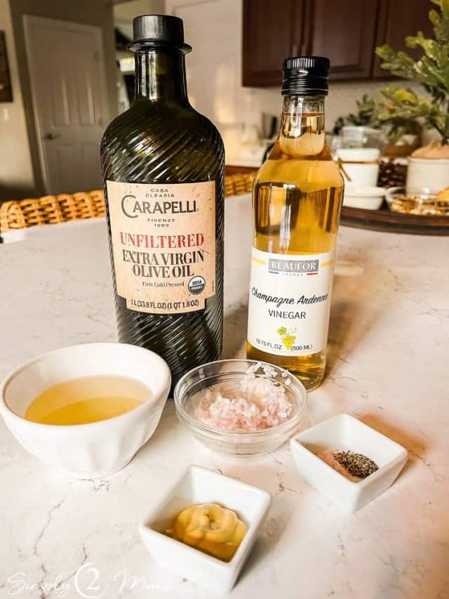 Pear Champagne Vinaigrette Dressing Simply2moms