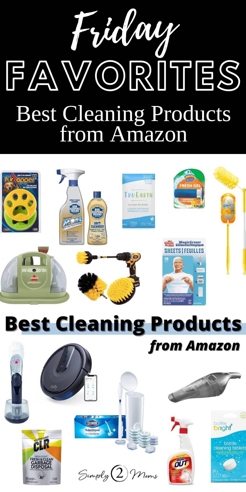 Friday Favorites The Best Cleaning Products from Amazon