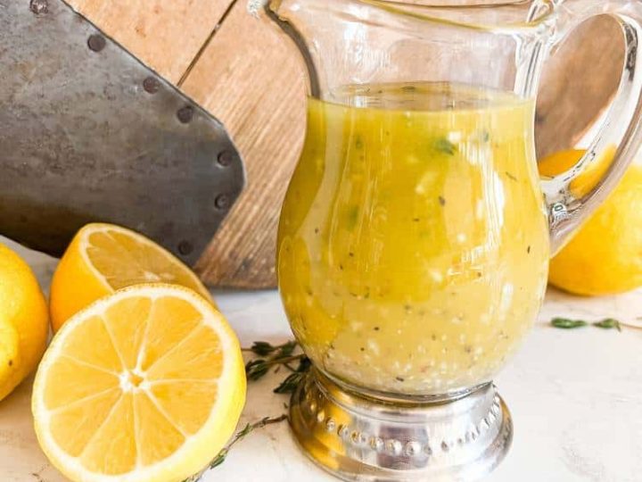 Sweet Lemon Vinaigrette | Keto | THM