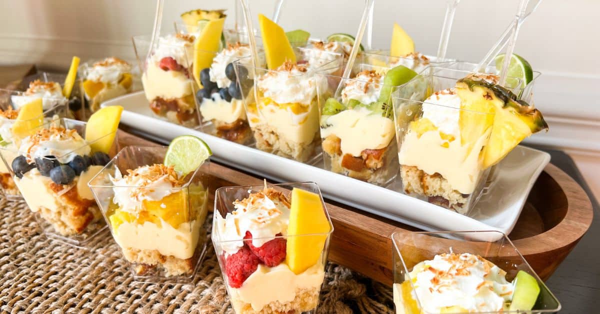 Indulge in a Keto Tropical Trifle A ParadiseInspired Delight!