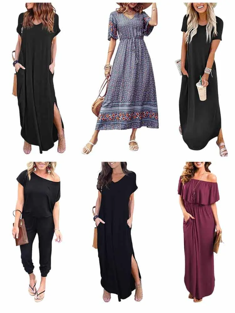 Friday Favorites: Amazon Casual Maxi Dress Try On for Summer