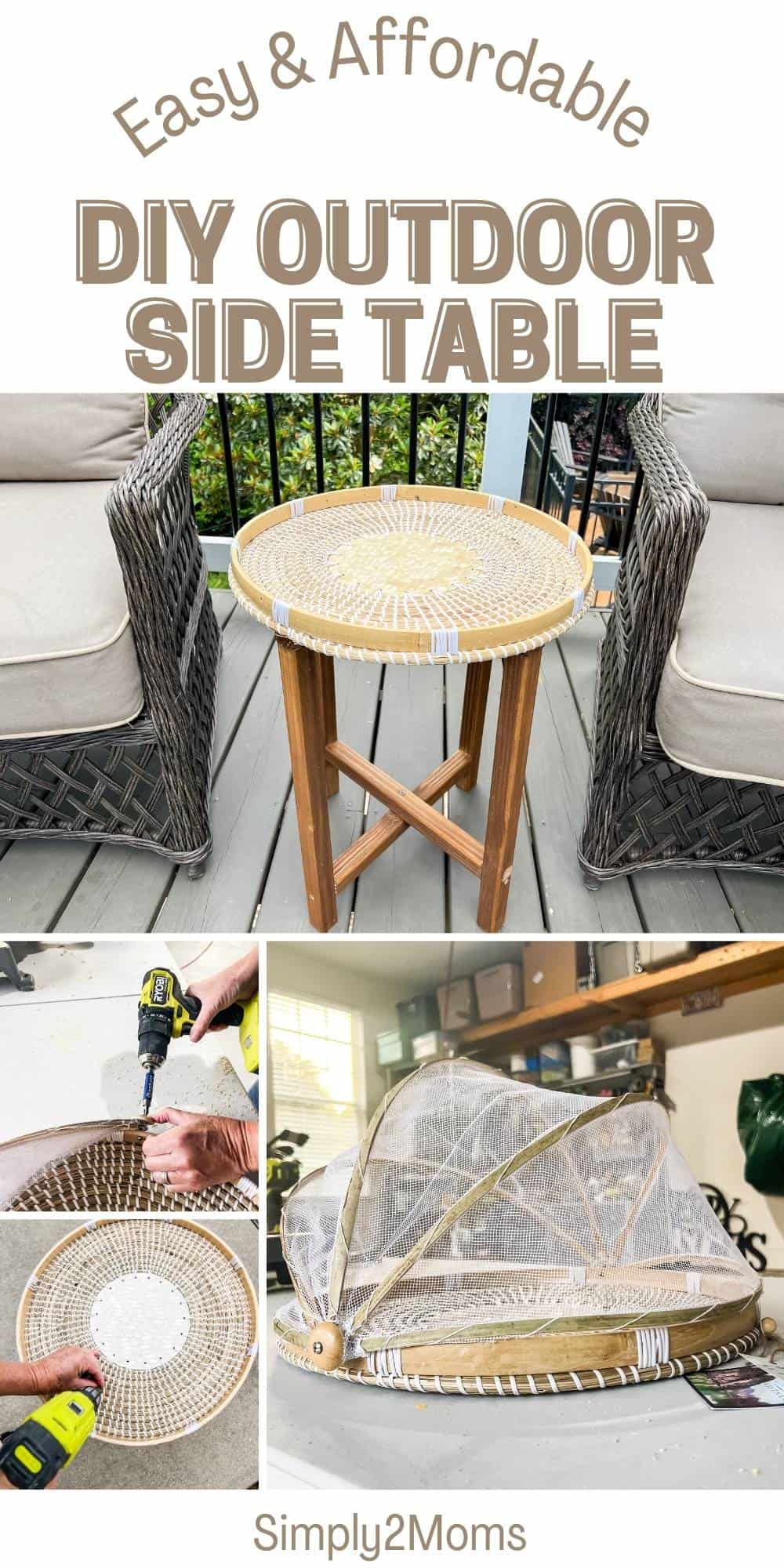 25 DIY Outdoor Accent Table in 5 Easy Steps