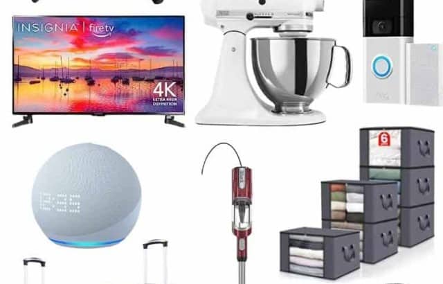 collage of product images for sale through Amazon Prime for their Prime Day
