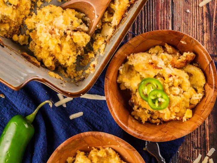 Image for Cheddar Jalapeno Cornbread Pudding - Scarlati Family Kitchen
