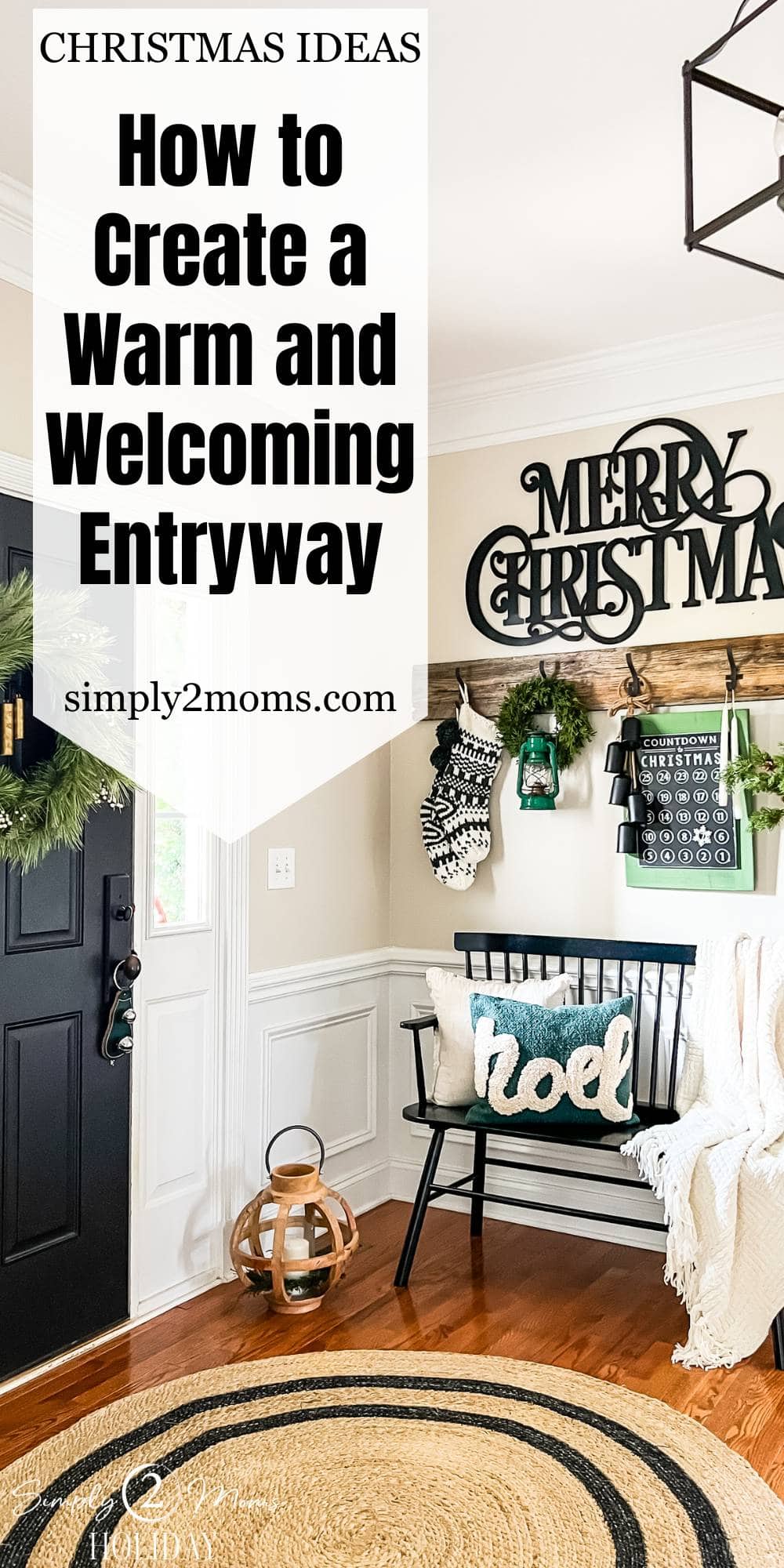 Festive Foyer Ideas How to Decorate Your Entryway for Christmas